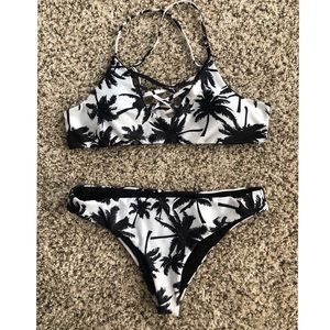 Palm Tree Bikini Set
